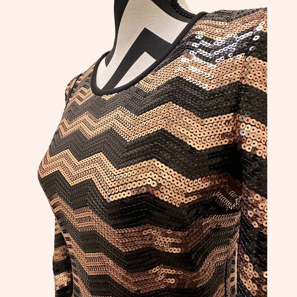 2B Bebe Sequin Mini Cocktail Dress - Picture 3 of 8